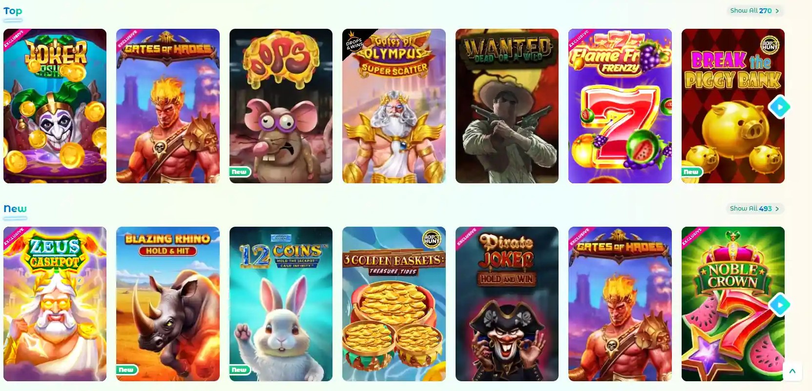 Neon54 Machines à Sous